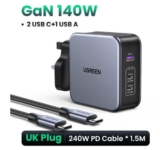 מטען קיר UGREEN 140W GaN